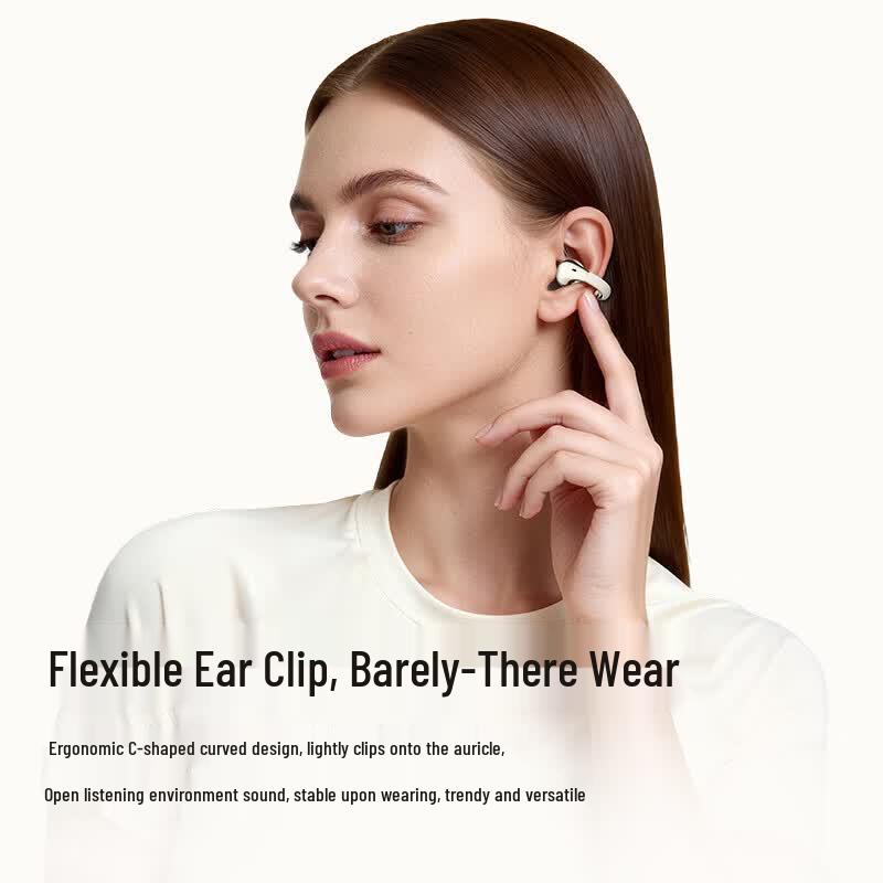 Lanston TS31 Wireless Open-Ear Clip-On Bluetooth Earbuds