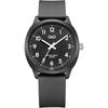 [Q   Q] Q Q  10 Atm  Waterproof  Lightweight  Easy To Read Dial  Simple  V52a 500vk  Black  Black