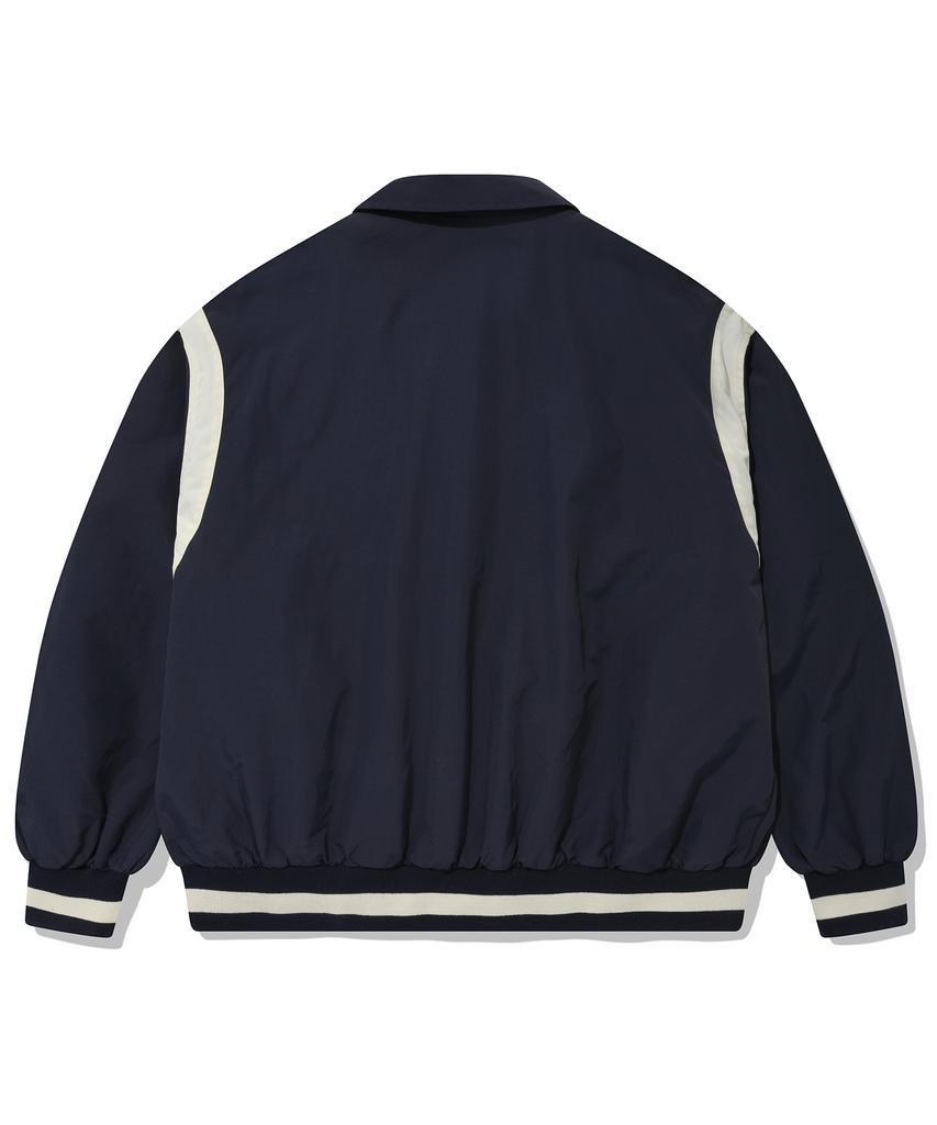 Saintpain Sp Nylon Varsity Jacket - Navy