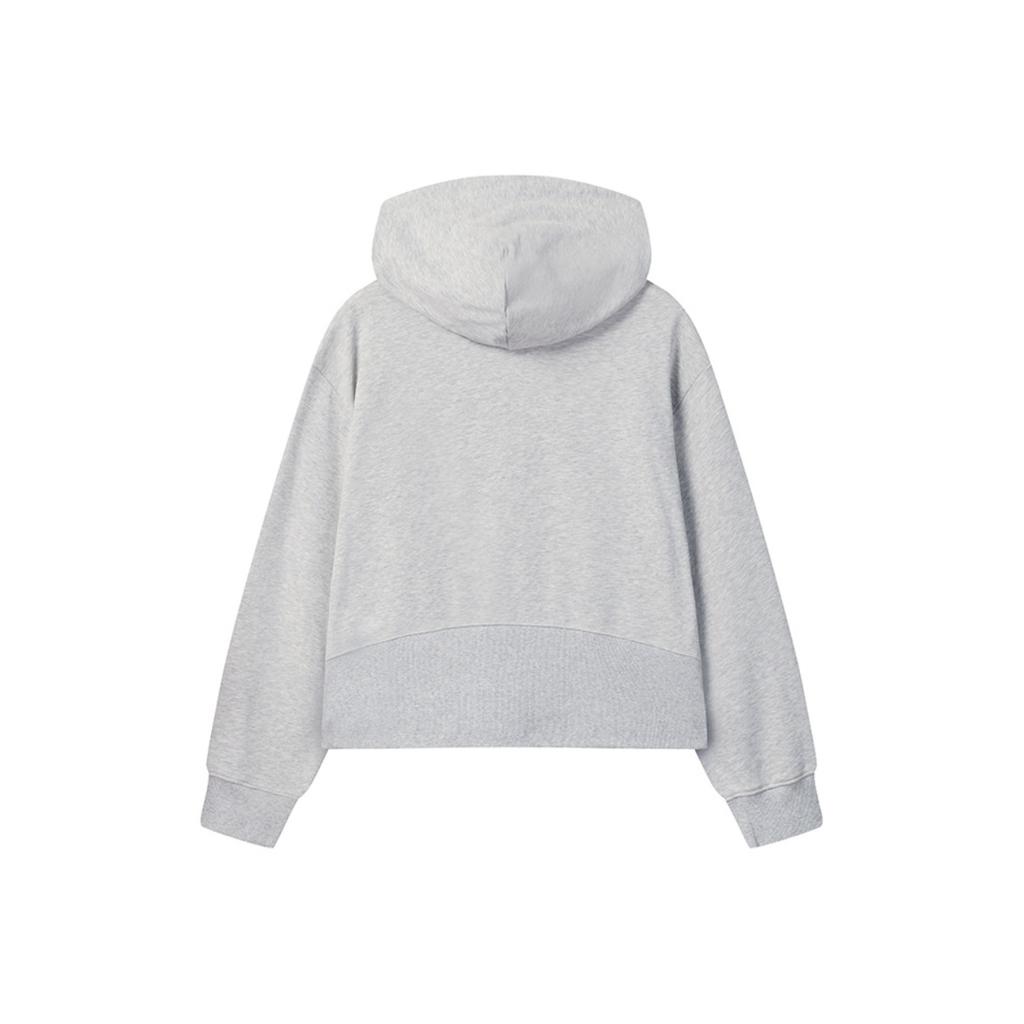 Fila Original Fashion Classic Retro Simple Casual Soft Comfortable Loose Hoodie Women Hoodies F11W549206FMG