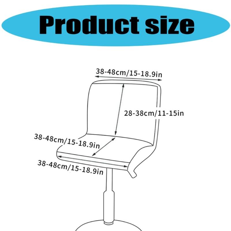 PU Bar Stool Cover Water Resistant Durability Barstool Cover For Home Restaurants And Coffee Shops PU Leather Cover