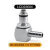 For Ducati 996 BMW R1200GS Triumph 1/4“ 5/16" 3/8“ Male 90 Degree Gas Fuel Line Hose Quick Release Disconnect Coupling Coupler