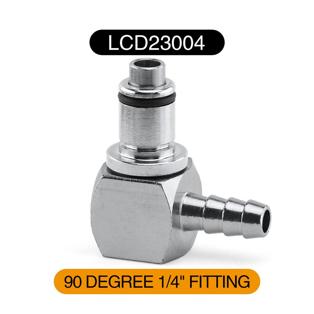For Ducati 996 BMW R1200GS Triumph 1/4“ 5/16" 3/8“ Male 90 Degree Gas Fuel Line Hose Quick Release Disconnect Coupling Coupler