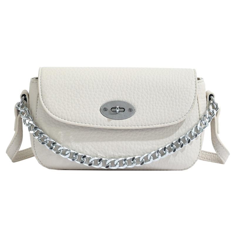 Popular small bag chain bag women's summer new texture shoulder crossbody small square bag