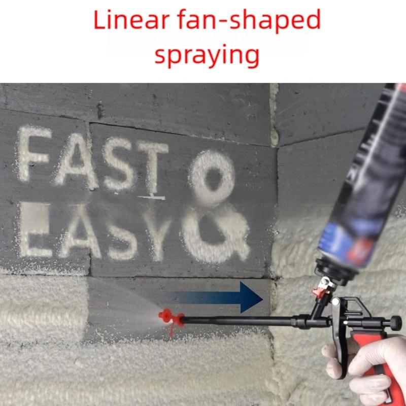 High Efficiency 2 In 1 Applicators Nozzle For Foams Sealants Lightweight Durables Plastic Design Reduces Fatigue