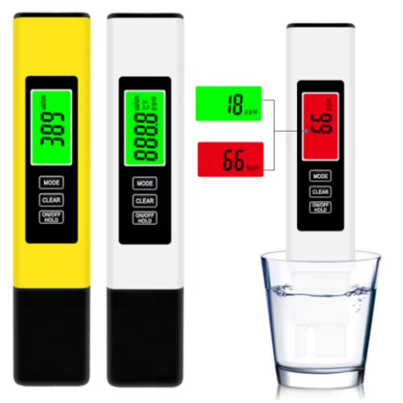 3 in 1 Portable Water Tester TDS Meter EC Meter Temperature Meter for Drinking Water Aquariums Hydroponics Pools
