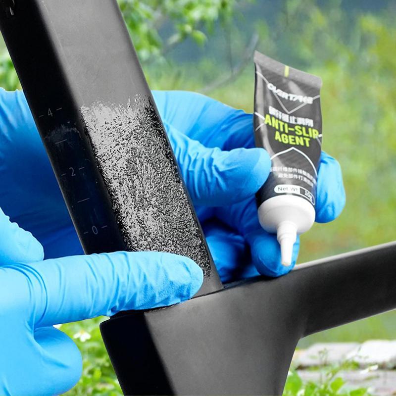 Agente Anti-Derrapante de Fibra de Carbono 10G Para Espigão de Selim Guidão Quadro Mesa Superfícies de Fibra de Carbono Acessório de Proteção Graxa de Bicicleta 1-4 peças