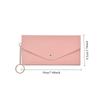 Damen Geldbörse, Lange Clutch Tasche, Einfach und Modisch, Große Kapazität Weiches Leder Kartenetui, Handy Tasche.