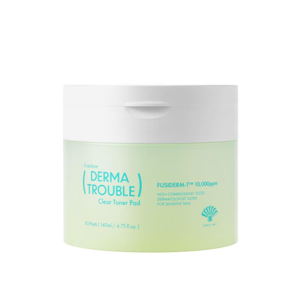 Тонер-пэды Fusidyne Trouble Clear 60 шт. 60 sheets