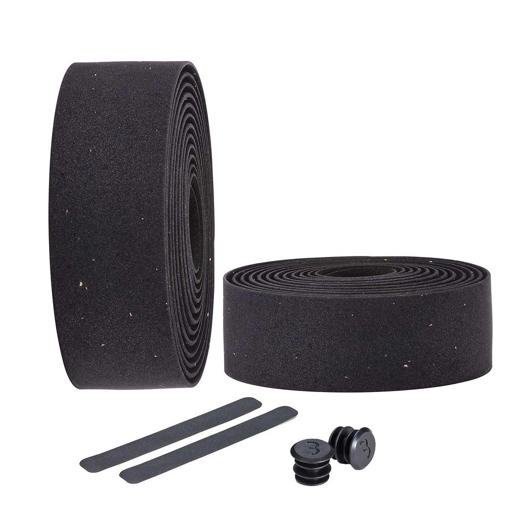 BBB Cork Lace Ribbon Bar Tape Black 447321 BHT-01