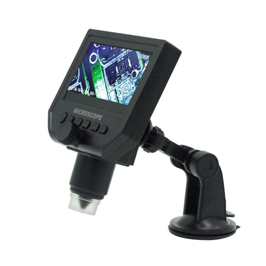 G600 HD Mobile Phone Repair Microscope 4.3 Inch 600X Digital Electron Microscope Black G600 HD Mobile Phone Repair Microscope 4.3 Inch 600X Digital Electron Microscope Black