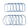 Intake Manifold Gaskets Lower & Upper Gasket Plenum Set Compatible With Dodge Chrysler Jeep Ram 3.6L 184562A 5184331AC #MS97204 MS97205 12Pcs