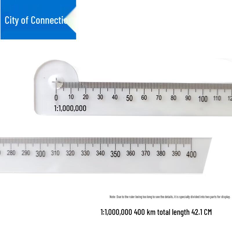 Military Map Plotting Ruler