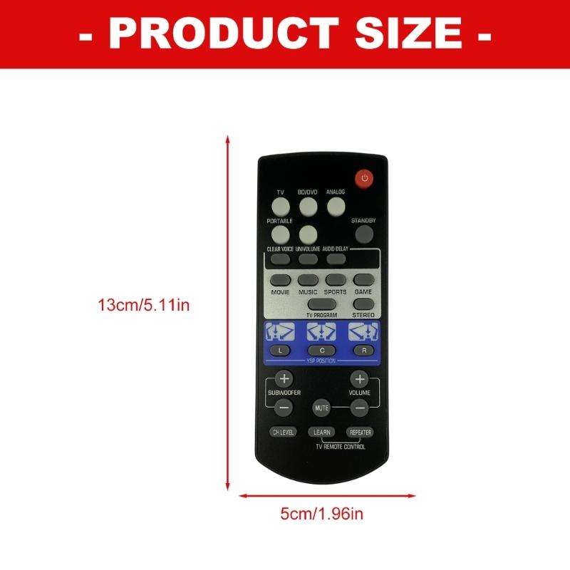 Energy Efficient Remote Control Offering Long Battery Service Broad Support for MBE239 FSR80 Home Theaters Controller