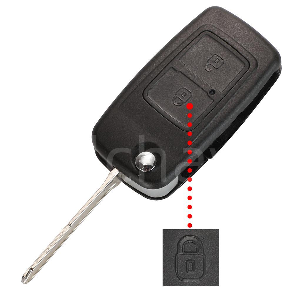 2-кнопочный корпус ключа-брелока для Chery A5, Fengyun, Tiggo, E5, A1 и Cowin