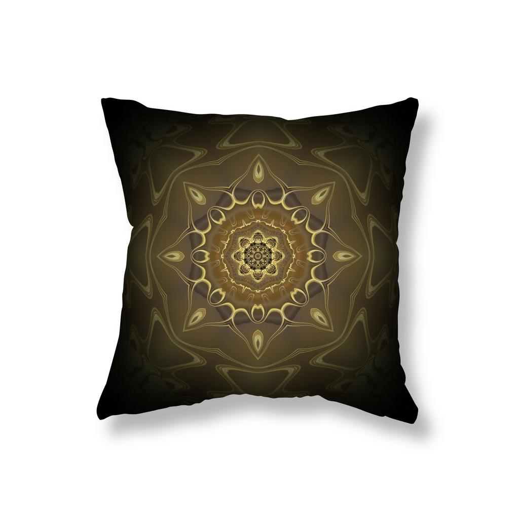Psychedelic Mandala Print Throw Pillow Cover Sofa Decor Room Bedside Office Game Chair Cushion Cover Home Decor Pillow Cover