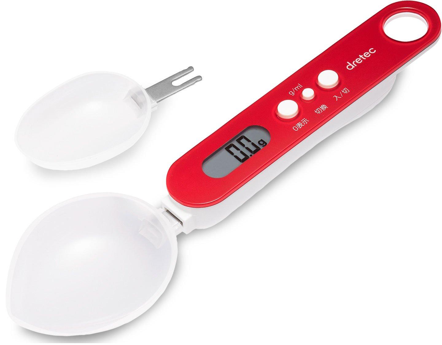 

Dretec Digital Measuring Spoon Scale, 300g, 0.1g Increments, PS-032RDDI