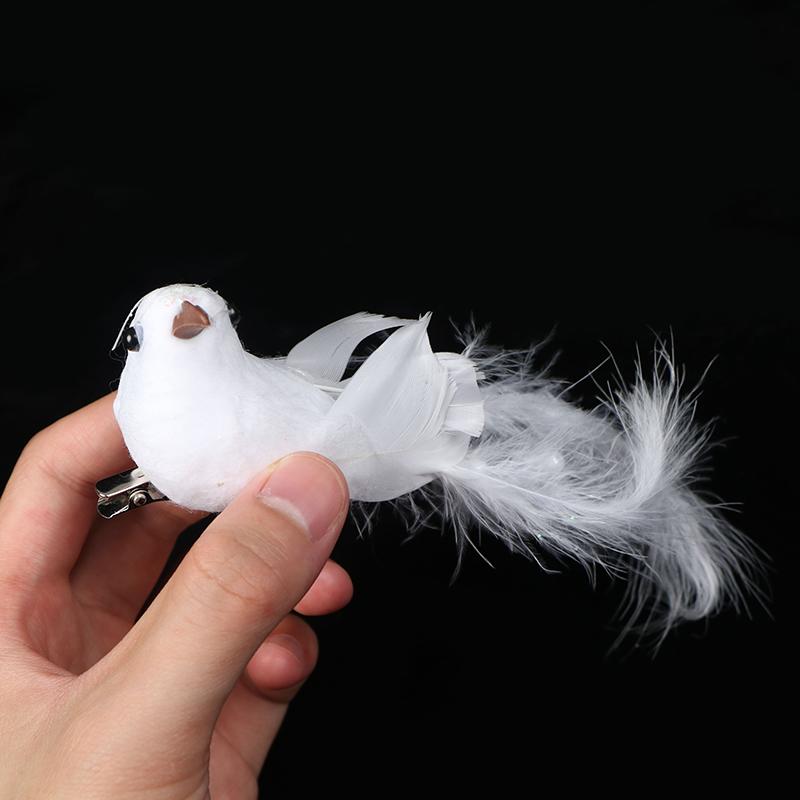 1PCS Parrot Artificial Birds Fake Foam Animal Simulation Feather Birds Models DIY Wedding Home Garden Ornament Decoration