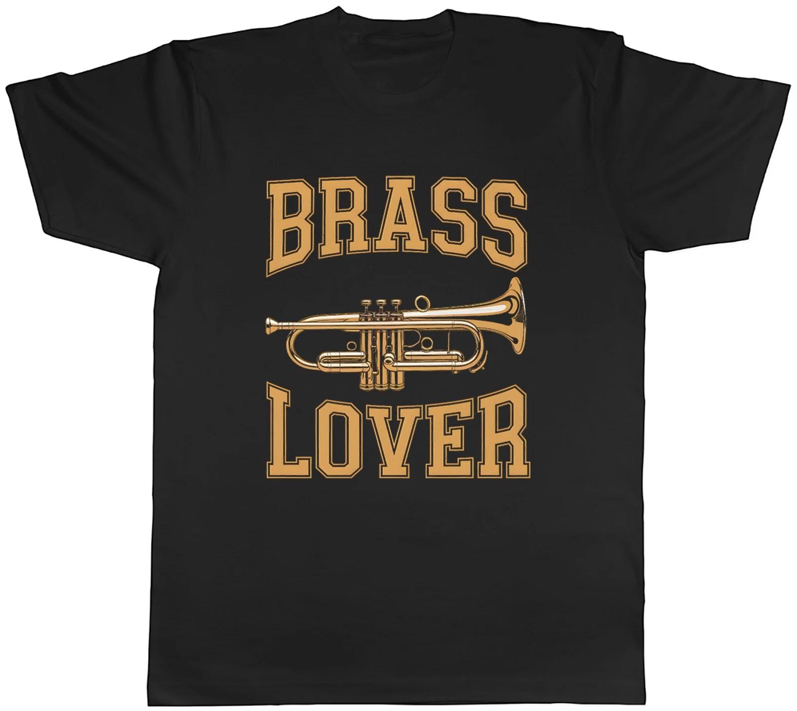 Brass Lover Trumpet Trumpeter Instrument Music Mens T-Shirt Tee Gift Top S