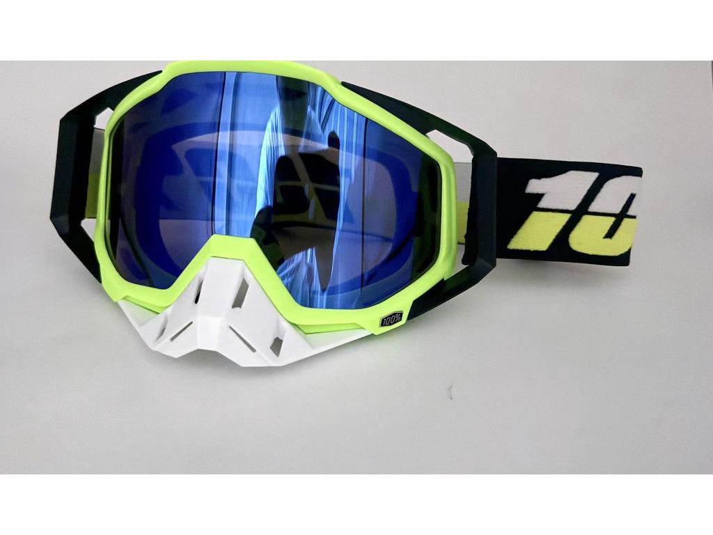 Gafas de Moto y Esquí a Prueba de Viento Transfronterizas: 100% Todoterreno, Equitación al Aire Libre y Protección para Descenso