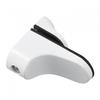 Sleek Wall Mounted Glass Shelf Support Adjustable Bracket In Polished Chrome