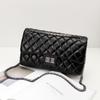 Bag Women's Summer New Single Shoulder Oblique Span Chain Bag Rhombus Small Square Bag Solid Color