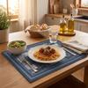 Quick Dry Dish Drying Mat Non-slip Kitchen Drain Mat Retro Western Dining Mat  Home Decor