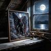 Healing Handcrafted Activity 2PCS Dark Gothic DIY 3D Fabric Art Craft Kit Textile Sculpture Handmade Storytelling Handicraft Project Beginner