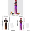 Decoracion De Patio Dia De Los Muertos Skeleton Party Decor With Tassel Hanging Ornament For Home And Garden