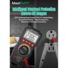 MASTFUYI Smart Digital Multimeter 6000 Counts True RMS Professional Tester Ohm Frequency Capacitance Measurement NCV Detection