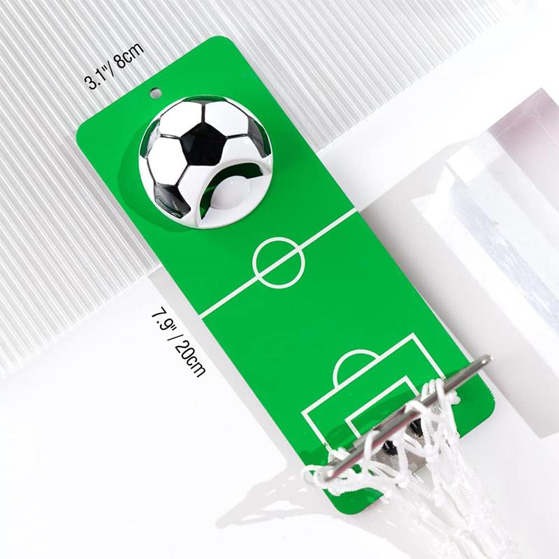 LMETJMA Magnetic Soccer Bottle Opener Cool Bottle Opener Wall Mounted Beer Bottle Opener With Cap Catcher Collector JT83