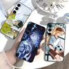 Genshin Y-Kaedehara Kazuha Phone Case For Samsung Galaxy A73,A21s,A22,A31,A52,A53,A71,A41Soft Black Shell