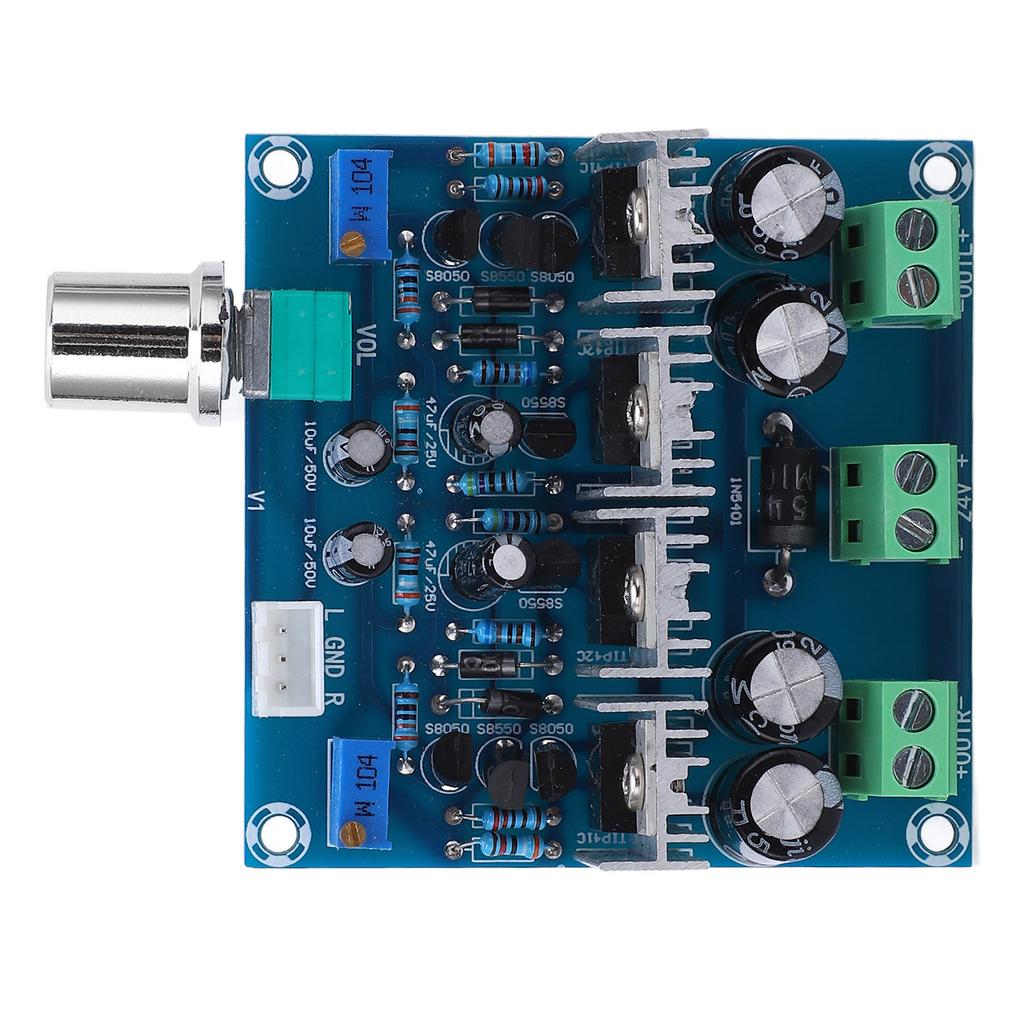 Klasse A Analogschaltung Leistungsverstärkerplatine 2 Kanal Audioverstärker Schaltungsmodul DC24V 2A
