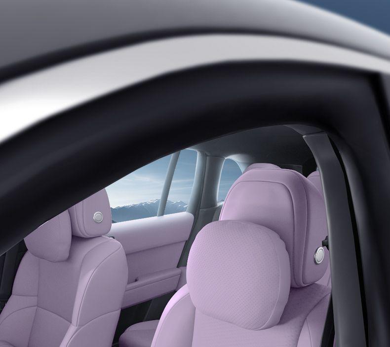 Deep Blue L06 Car Neck & Lumbar Support Headrest Pillow for Interior Modifications