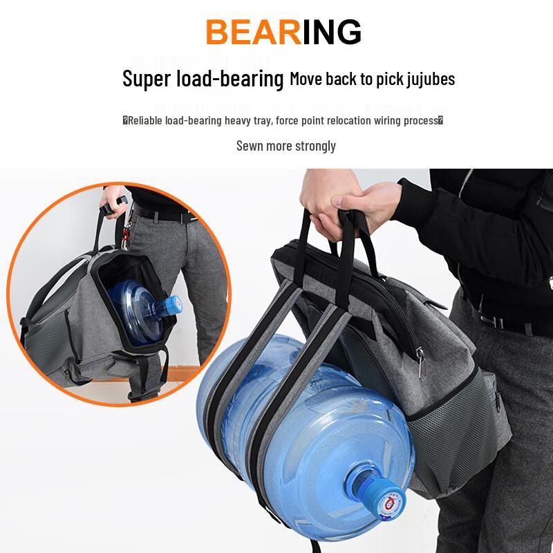 Yileqi Multi-functional Waterproof Oxford Fabric Tool Backpack