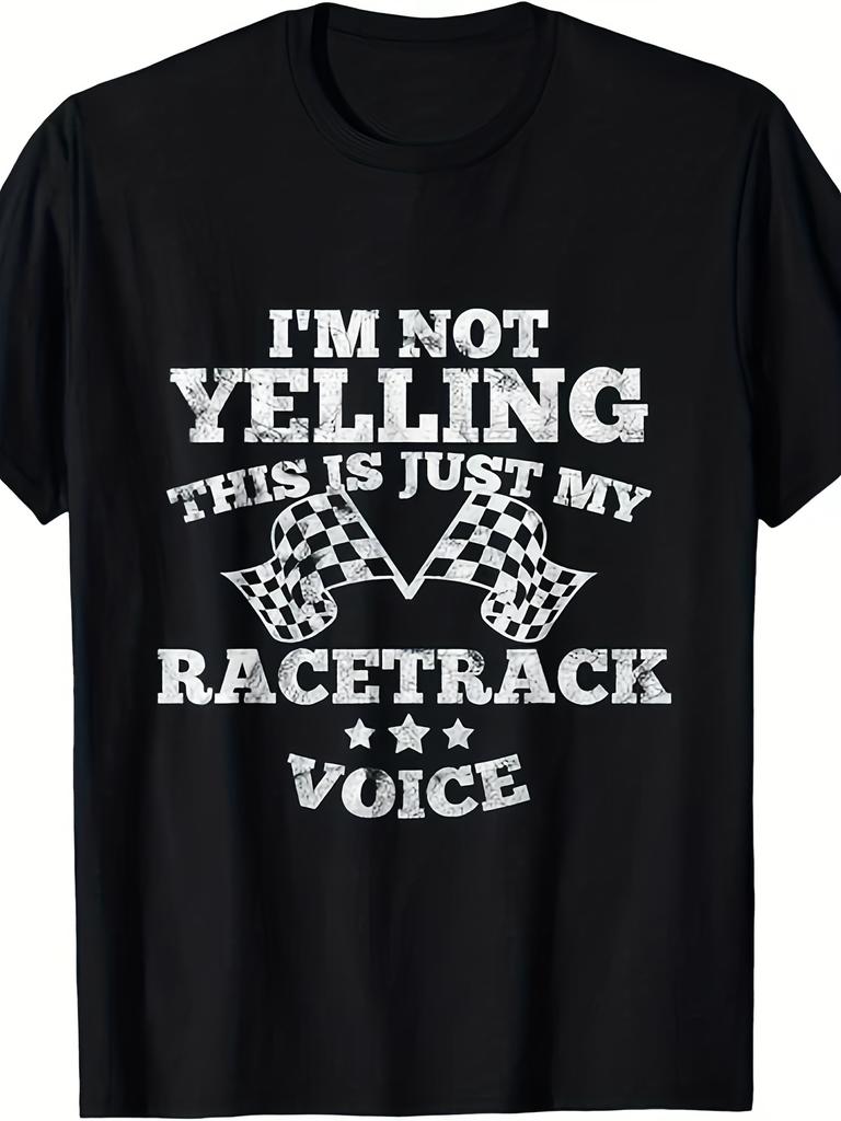 Unisex Crew Neck T-Shirt for Drag Racing Enthusiasts - Comfortable And Breathable Casual Tee - Ideal