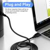High Speed USB Cable For Canon Brother Hp Epson Samsung Lenovo 3D Label Printer Scanner Electronic Piano Organ Type A To B 3m 5m