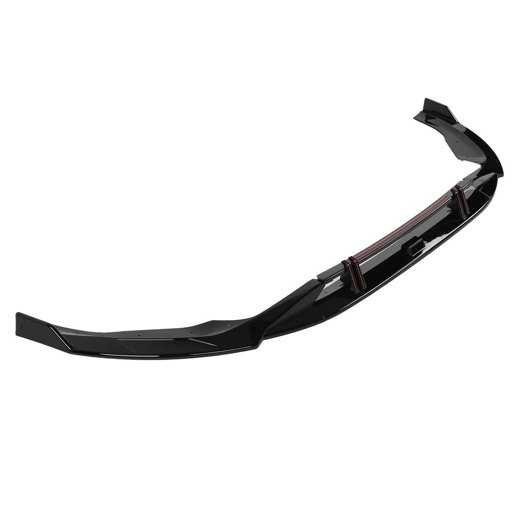 Front Bumper Lip Spoiler Glossy Black Car Modification Part Fit for A5 B9 Sport 2020 2021