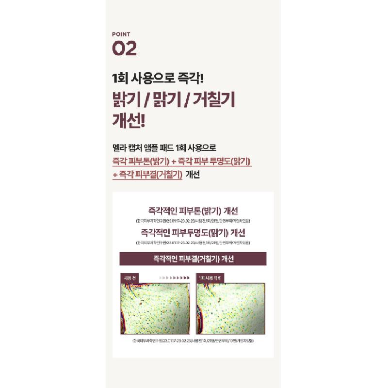 Centellian 24+ Madeca Mela Capture Ampoule Pad 165ml 60Pads Anti-Aging K-Beauty