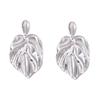 Trend Light Luxury High-end Sense Exquisite Alloy Leaf Earrings Fashionable Versatile Personality Simple Women's Earrings