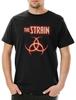 The Strain Biohazard Logo Men's T-Shirt Symbol The Monster Strain Vampire