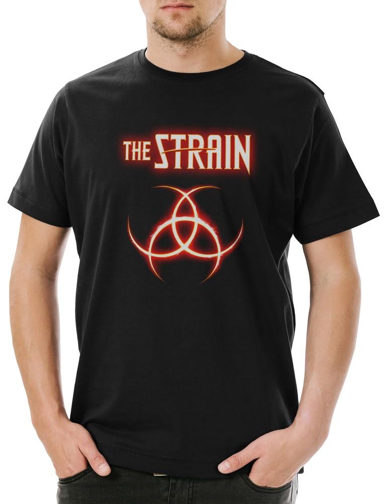 

The Strain Biohazard Logo Men s T-Shirt Symbol The Monster Strain Vampire S