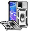 Suitable for the new Vivo Y21 sergeant ring anti-drop mobile phone case vivo Y20 window push two-in-one protective case