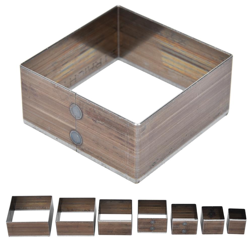 7Pcs 20 50mm Square Leather Craft DIY Leather Cutting Mold Die Leather Tool