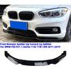 For BMW F20 F21 1-Series 116i 118i 120i Standard 2011-2019 Car Front Bumper Spoiler Lip 3Pcs PP Bumper Canard Lip Splitter