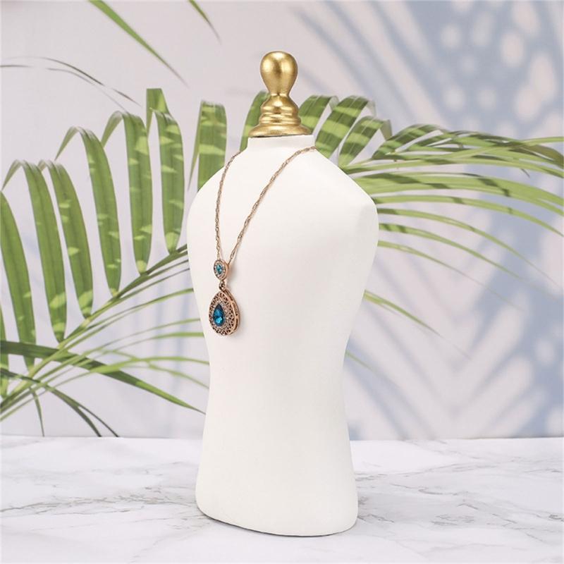 Stabiler Schmuck-Halsketten-Ausstellungsständer Vielseitiger Halskettenständer Praktischer Display-Halter für Messen und Einzelhandelsauslagen