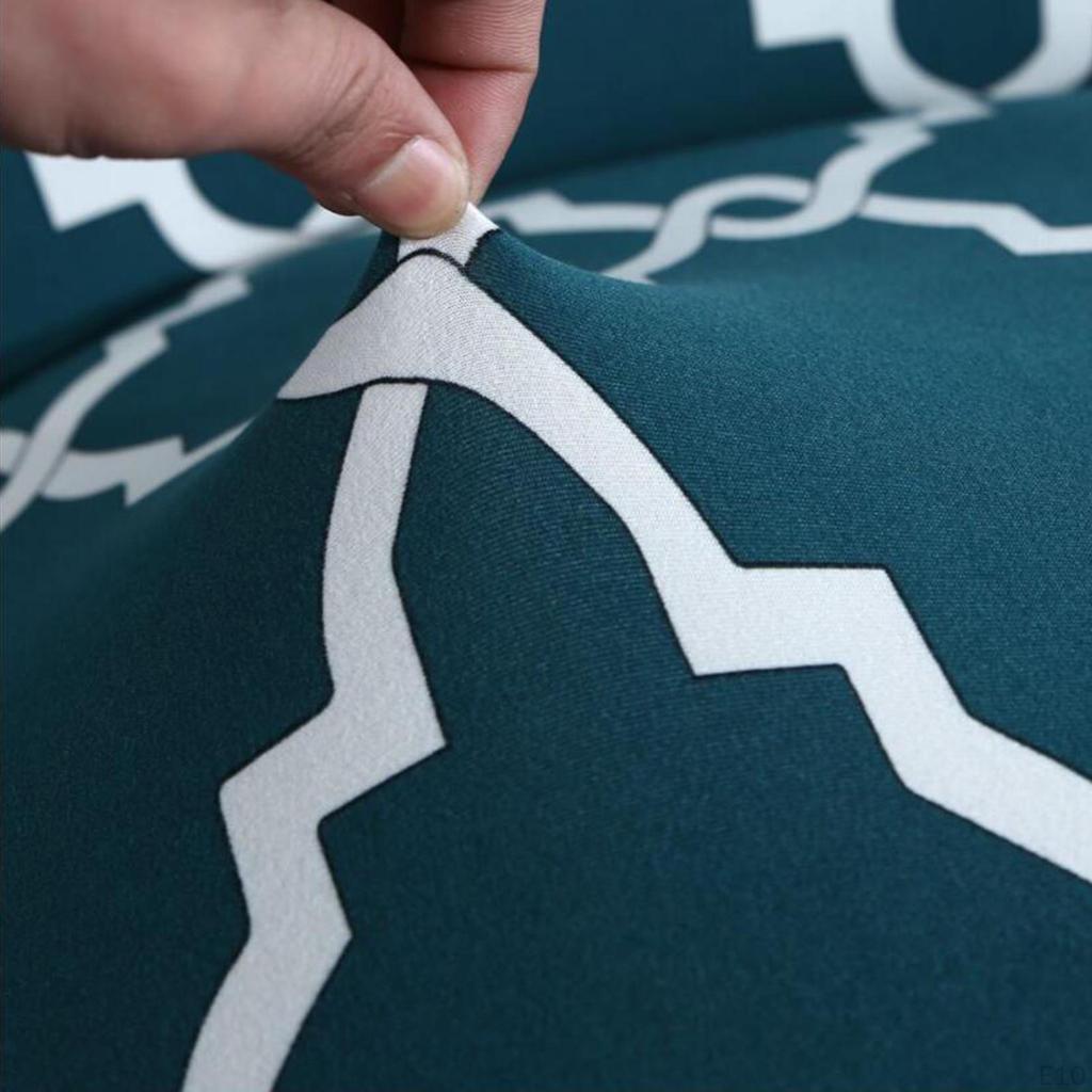 Modern Printing Soft Low Back Cover Barstool Counter Height S Covers Accessories Comfortable