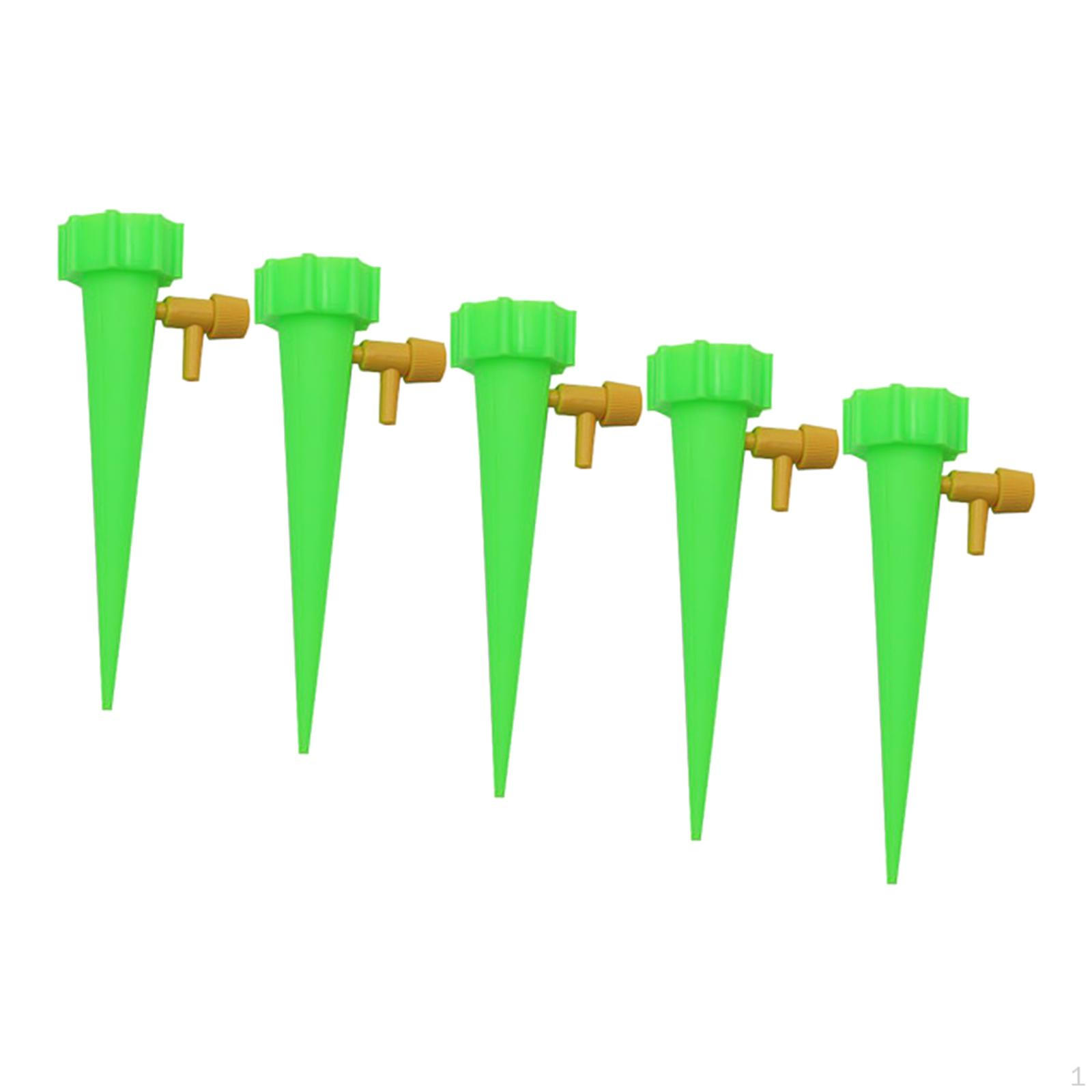 

5 шт. шипы для самостоятельного полива растений, система управления капельным орошением, поилка для отпуска, для зелёный