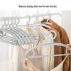 Wide Shoulder Anti-slip Plastic Clothes Hanger