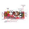 Adjustable Power Supply Module 1800W Thermal Management Hydraulic Bearing Fan for Long Life Electronics Projects